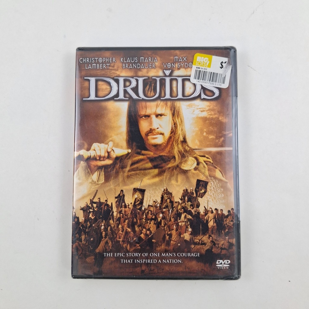 Druids DVD Widescreen Full Screen Historical Action War Epic R 2001 NTSC Movie